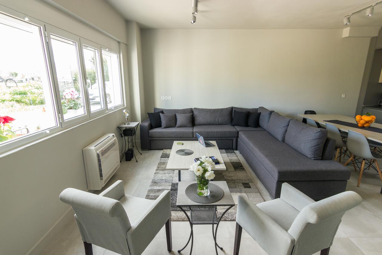 Amera - Troumpas Family Apartments Леонидион Экстерьер фото